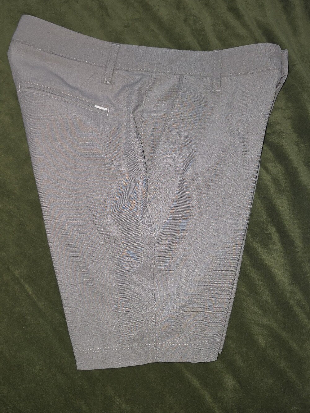 Vuori Men's Light Gray Flat-Front Performance Shorts